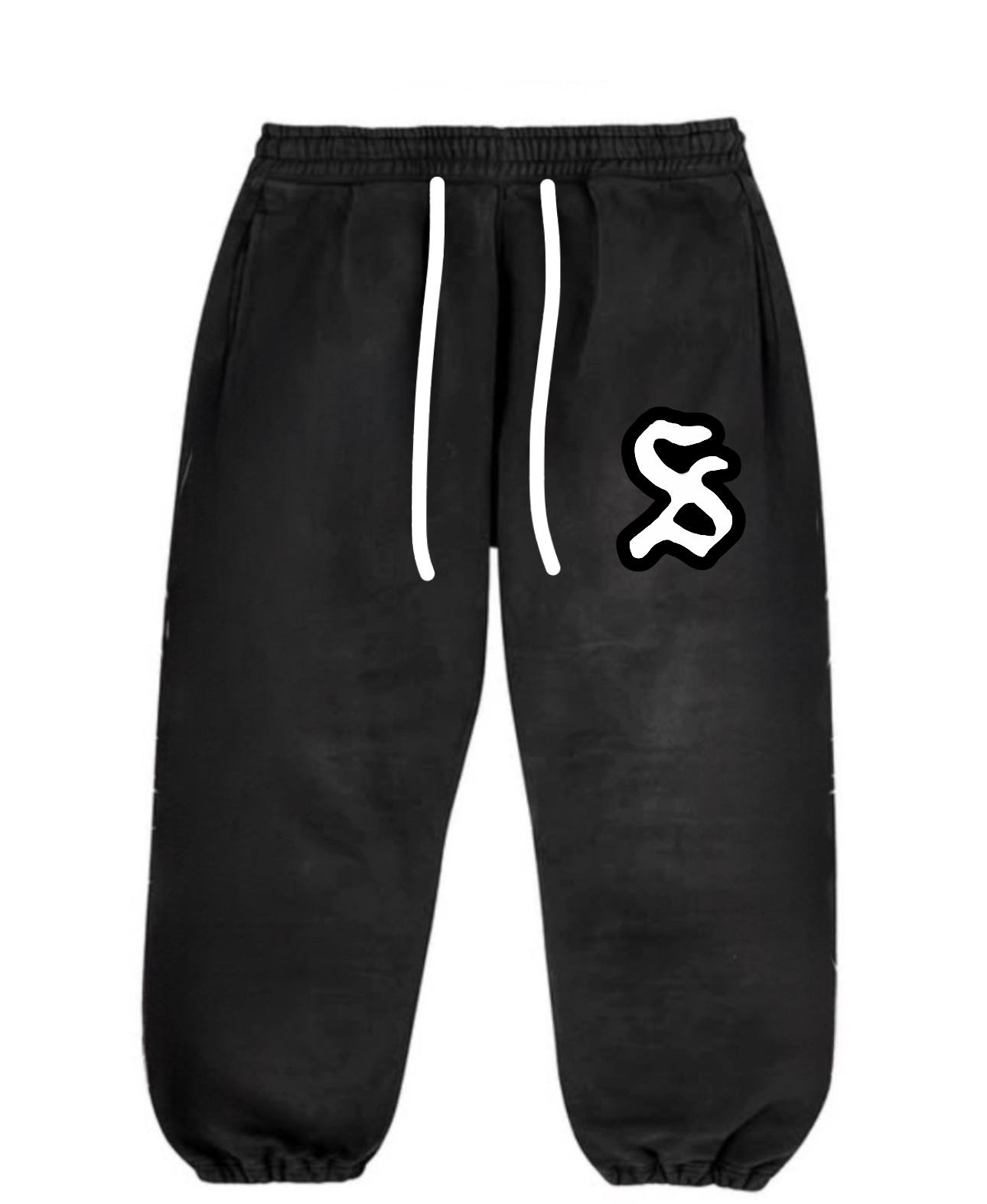 SILENZA™ Speak Louder Black Joggers