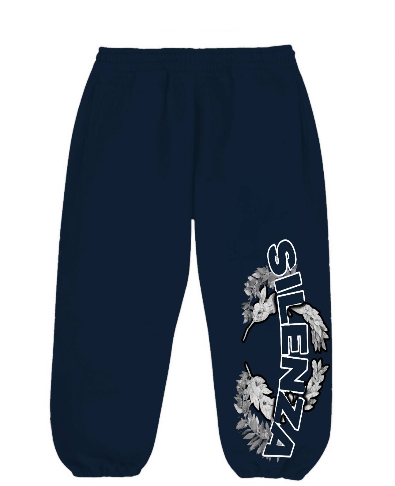 SILENZA™ SPEAK LOUDER BLUE JOGGERS