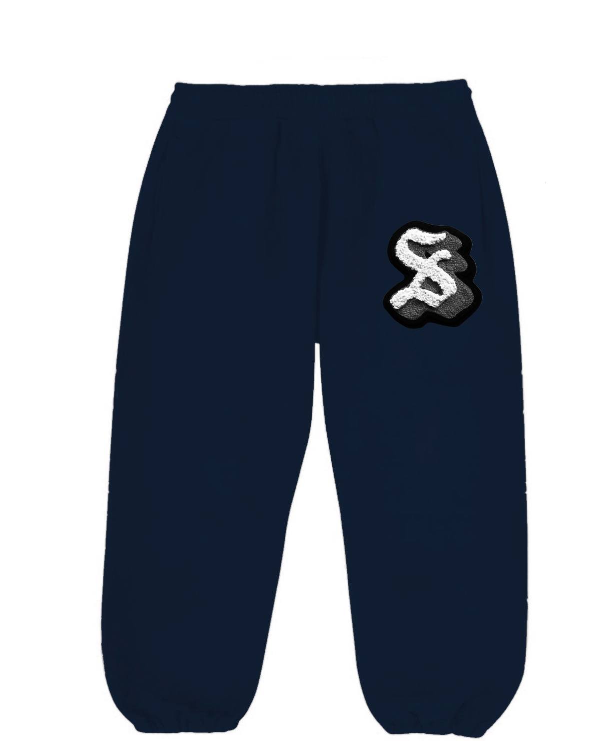 SILENZA™ SPEAK LOUDER BLUE JOGGERS