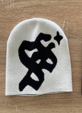 SILENZA™ WHITE KNIT BEANIE