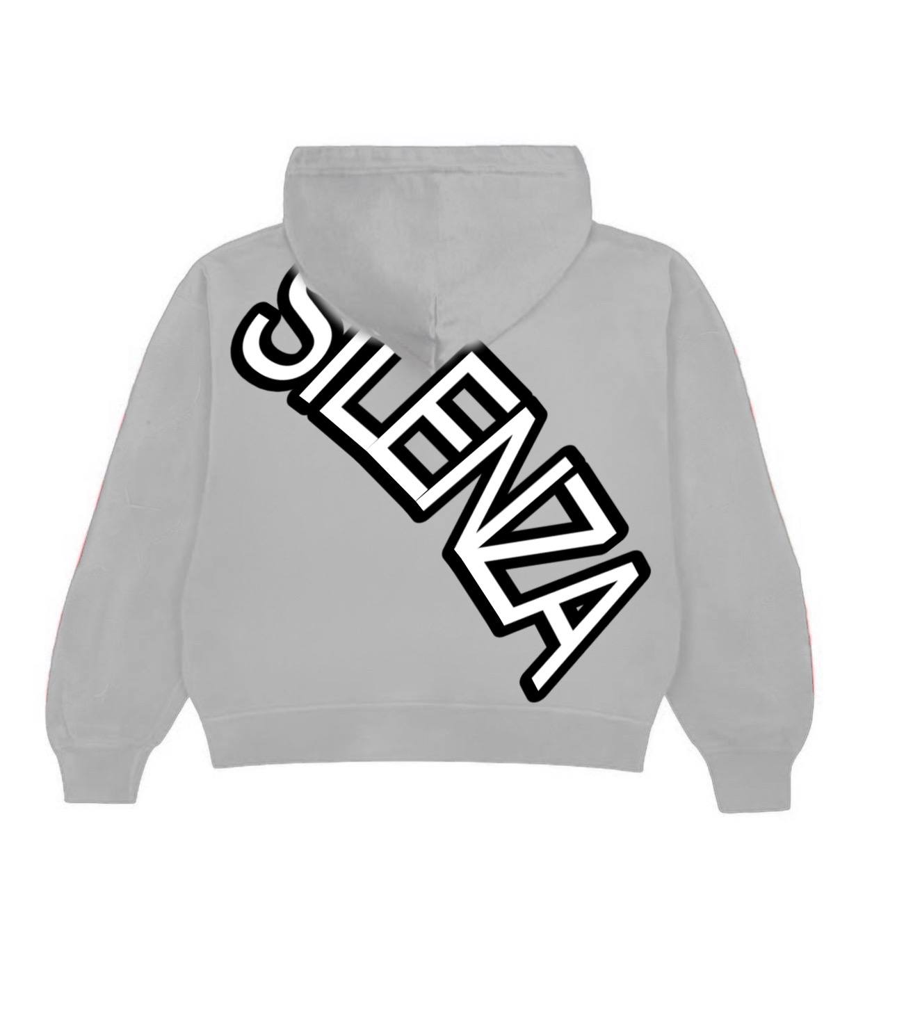 SILENZA™ EVOLVE GREY ZIP-HOODIE