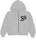 SILENZA™ EVOLVE GREY ZIP-HOODIE