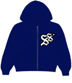SILENZA™ EVOLVE BLUE ZIP-HOODIE