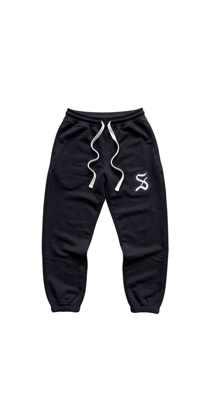SILENZA™ Speak Louder Black Joggers