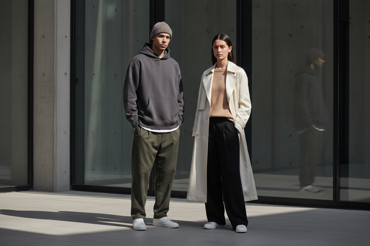 SILENZA is a luxury streetwear brand founded in Ukraine, created for those who understand that confidence is felt, not announced.
Timeless design, premium materials, and quiet strength — made to elevate everyday wear without excess.